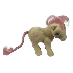 My Little Pony G1 SUNDANCE 1983 Hasbro White with Pink Hearts MLP Vintage Horse